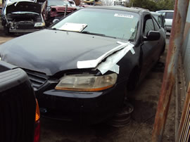 2000 HONDA ACCORD EX, CPE 3.0L AUTO, COLOR BLACK, STK A15171